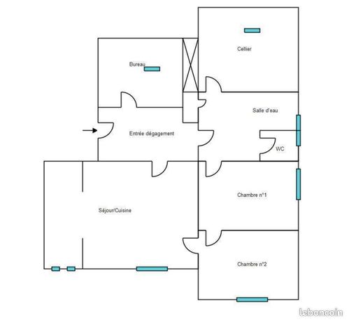 Appartement a louer a firmi 12300