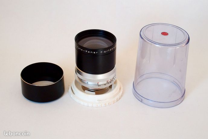 Objectif Kodak Retina Tele-Xenar 4/135mm - Ancien - Très Bel état Avec Boîte