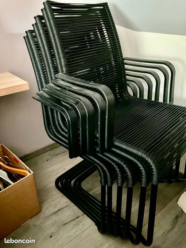 Lot de 6 chaises IKEA extérieures de jardin (image 4)