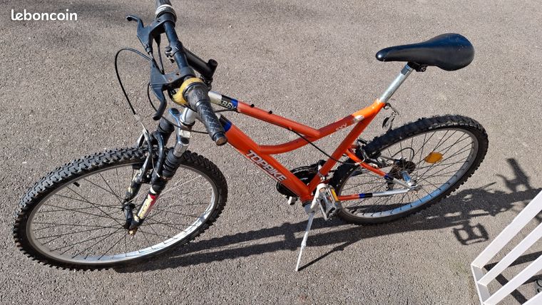 Vélo De Ville Mixte Rétro Style Hollandais Top Bike Modèle City40 Avec Panier Fixe Cadre Taille L 4191353