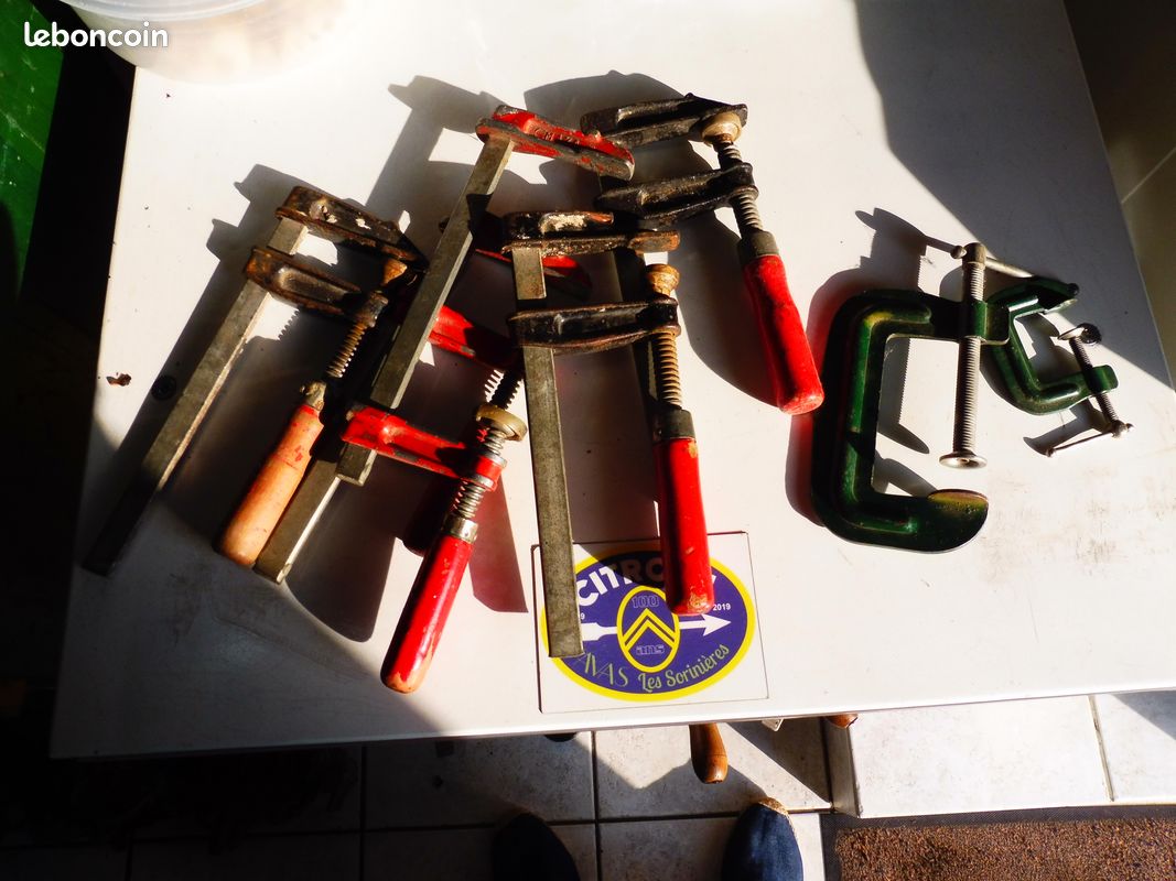 Lot de presse à visser (image 1)