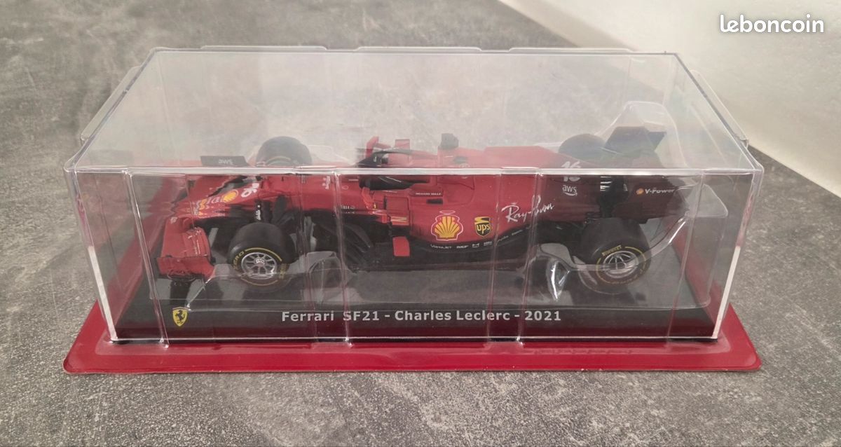 Ferrari F1 1/24 Altaya - SF21 De Charles Leclerc 2021 - Modèle Collectionneur