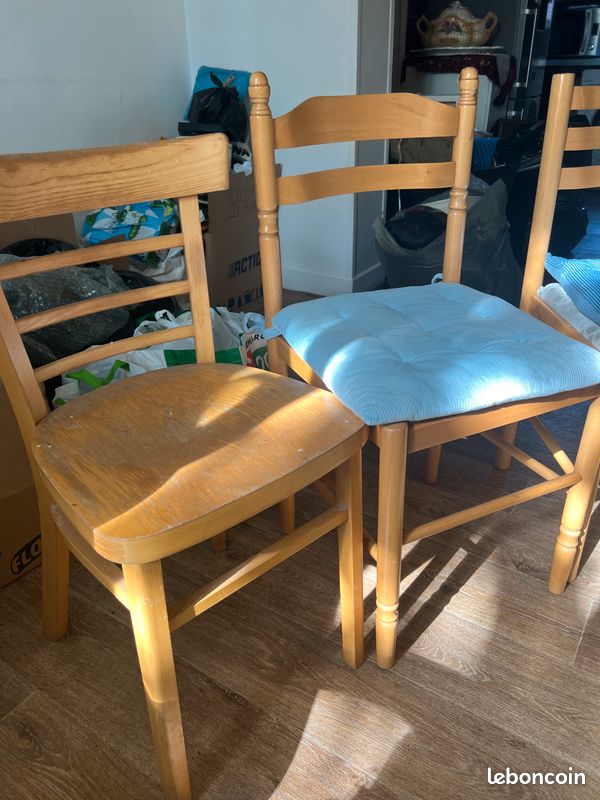 Chaise en bois (image 3)