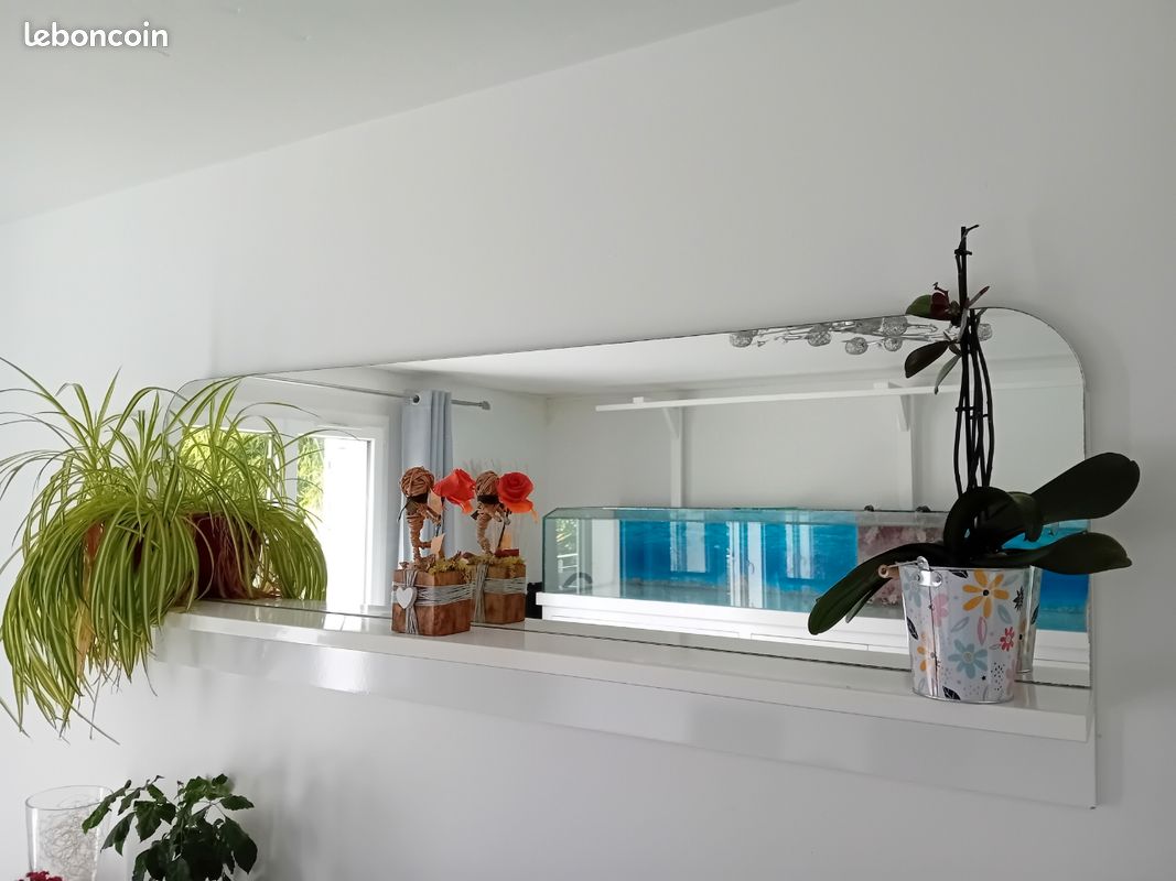 Grand miroir avec tablette (image 3)