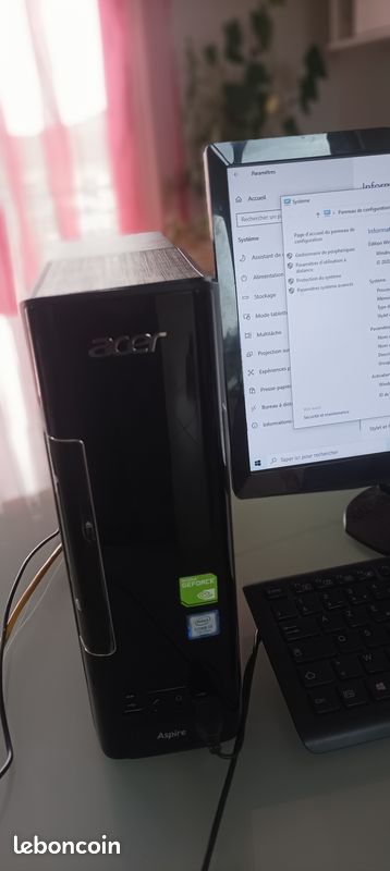 VENDS PC COMPLET : bureau, photo, jeux (image 2)