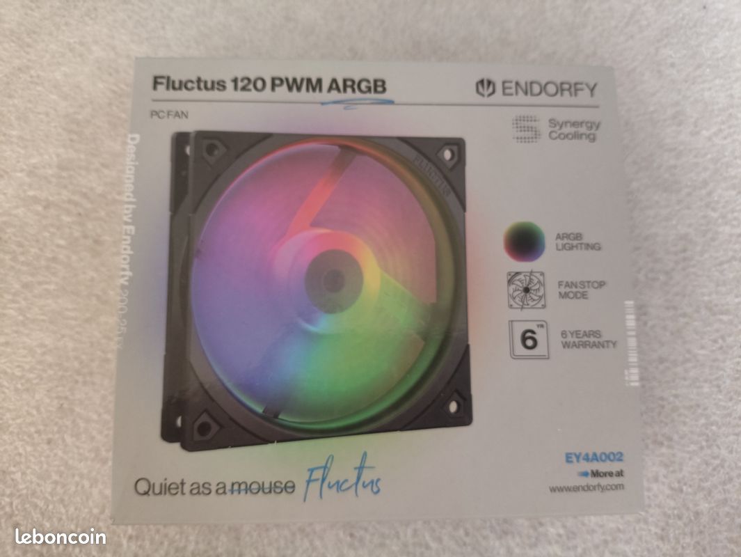Ventilateur Endorfy argb (image 1)