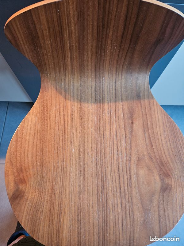 Lot 4 tabourets noyer (image 3)