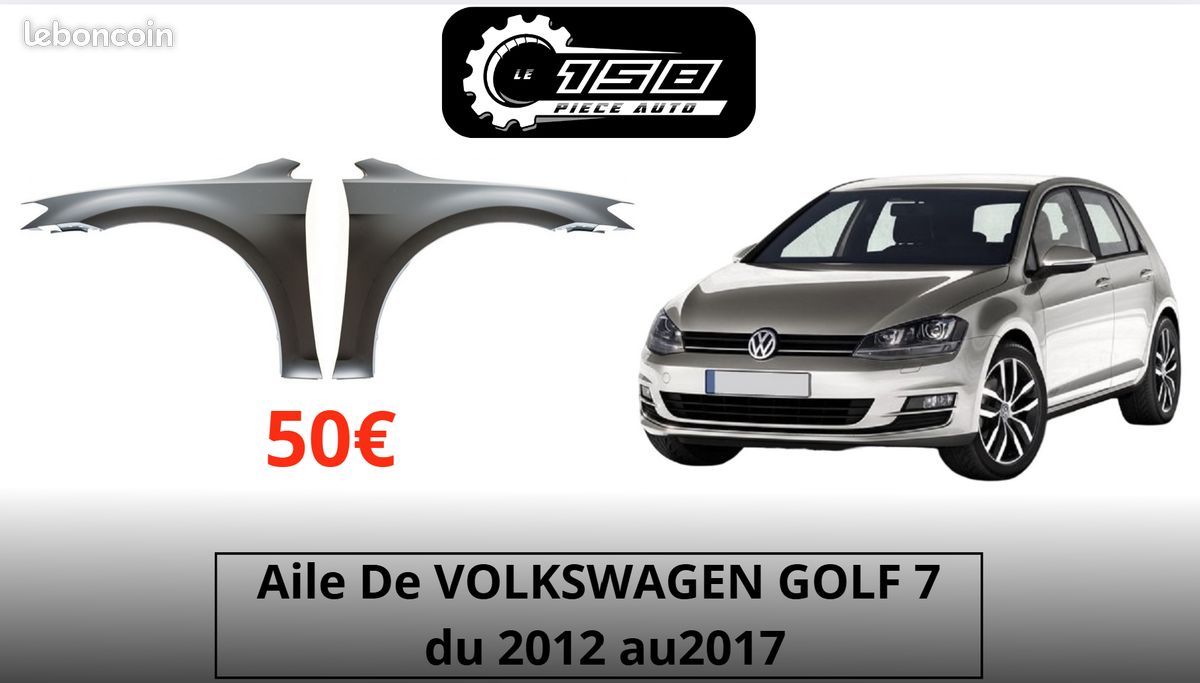AILE DE VOLKSWAGEN GOLF 7 phase 1 de 2012 à 2017 (image 1)