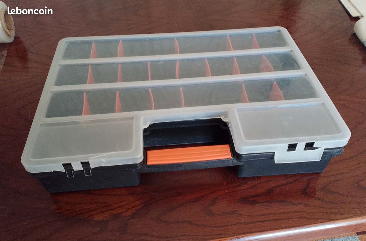 Valise et boîtes de rangement petites fournitures pour bricolage (image 2)