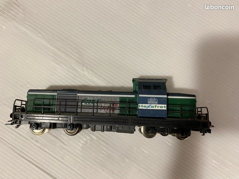 JOUEF LOCOMOTIVE DIESEL BB 66150 ECLAIRAGE LEDS INVERSE SANS BOITE HO