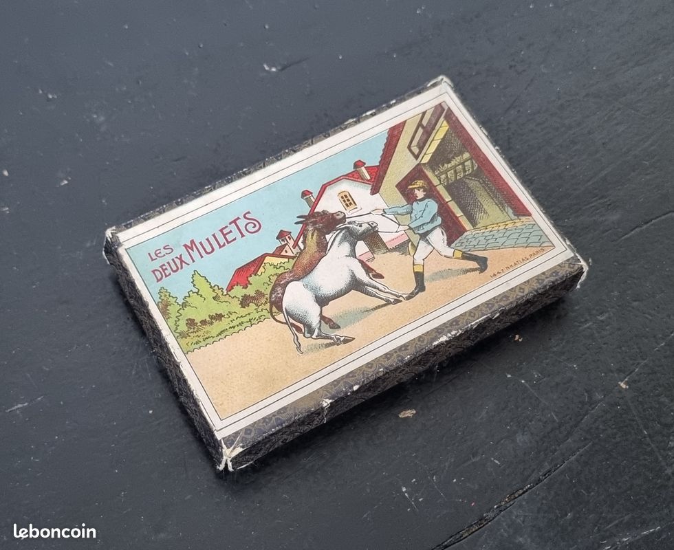 Jeu Ancien Casse-tête Chinois - Boîte N.K Atlas Paris - Collection