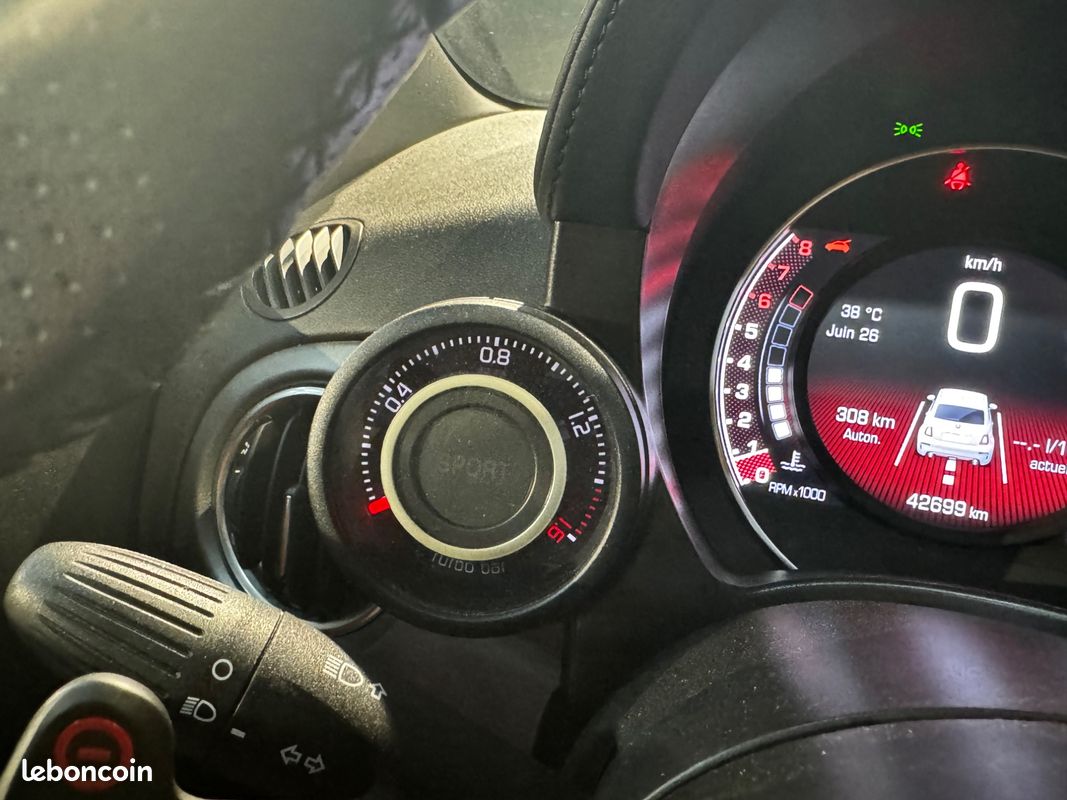 Abarth 500 595 1.4 t 165 turi bva (image 19)
