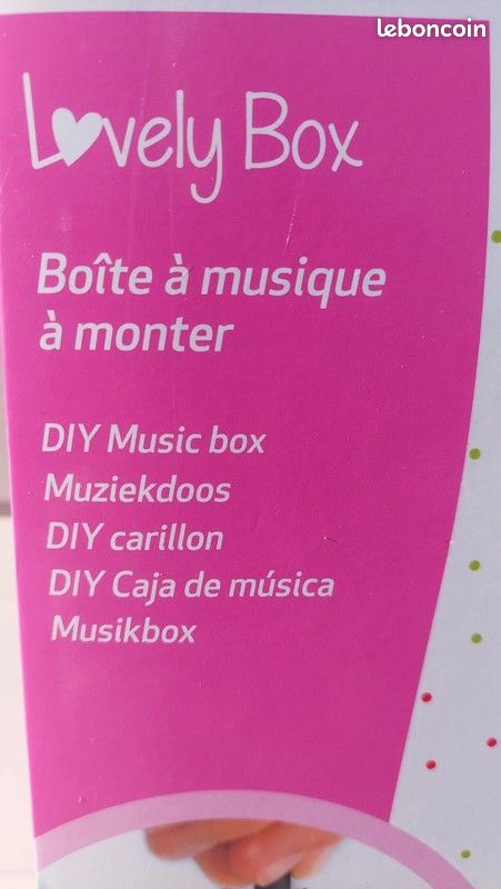 Boite à musique à monter (image 3)