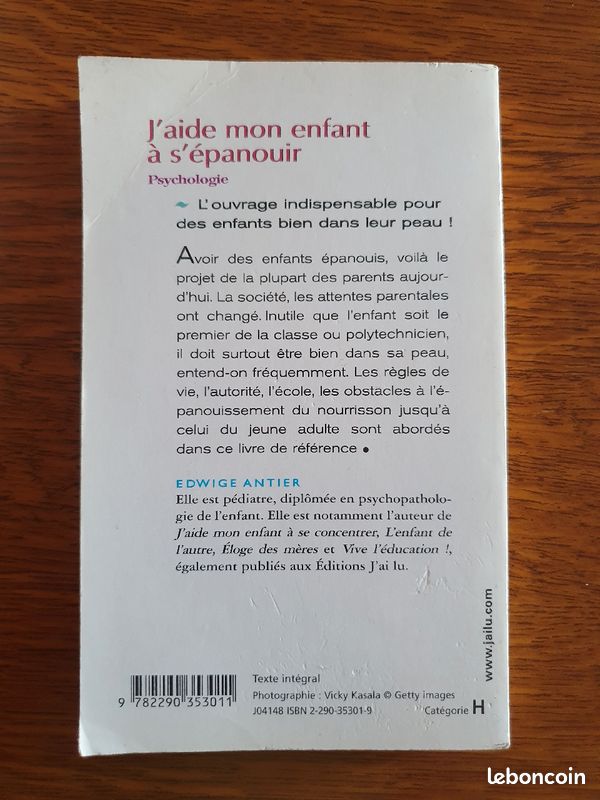 Livre j'aide mon enfant à s'épanouir par Edwige Antier [DON] (image 2)