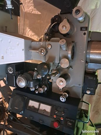 Projecteur Erno Cabin 35mm - Suisse - Vintage Années 1950 - Ouvert Jamais Utilisé