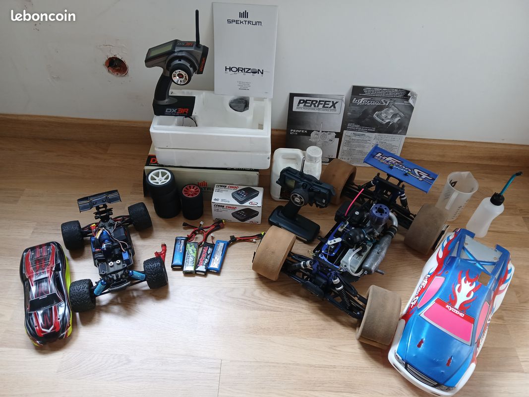 Infernal ST 1/8 thermique ET TRAXXAS TRX 1 /10 electricque (image 1)