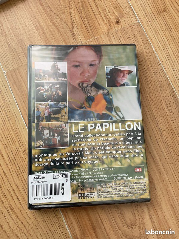 DVD film le papillon avec Michel Serrault neuf sous blister (image 2)