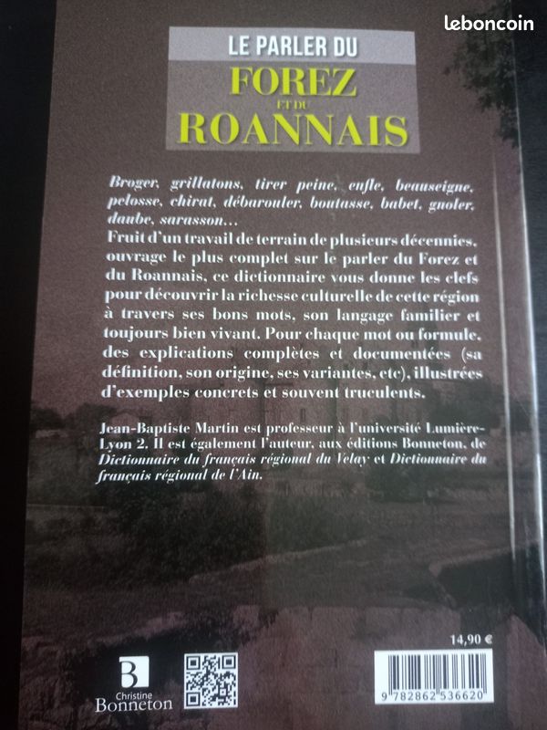 Le parler du Forez et du Roannais Jean-Baptiste Martin (image 2)