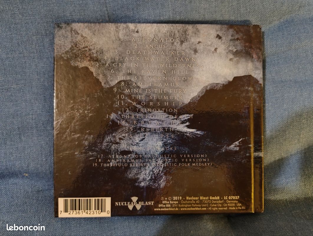 CD Eluveitie - Ategnatos (image 2)