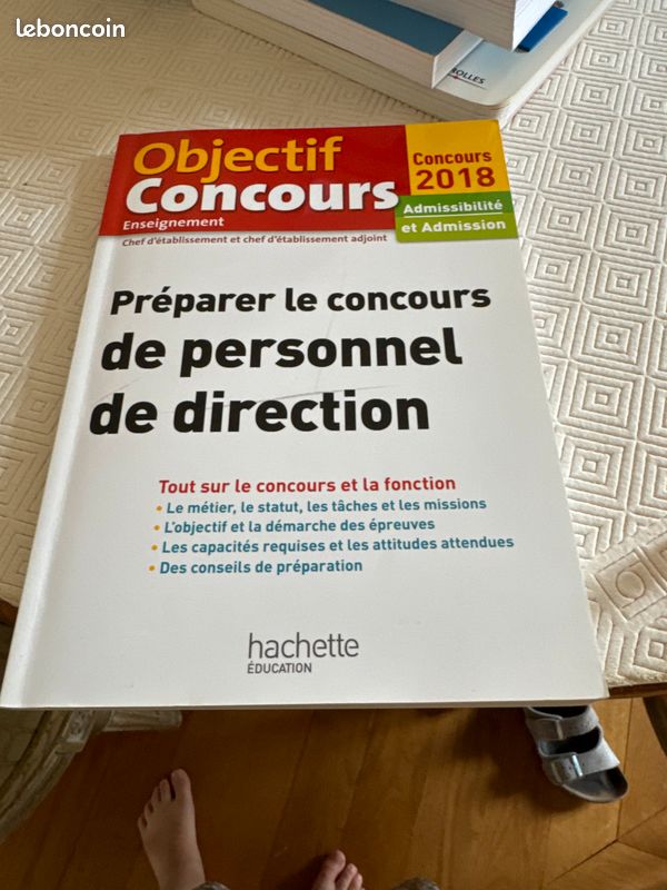 Donne préparer le concours de personnel, de direction, 2018 (image 2)