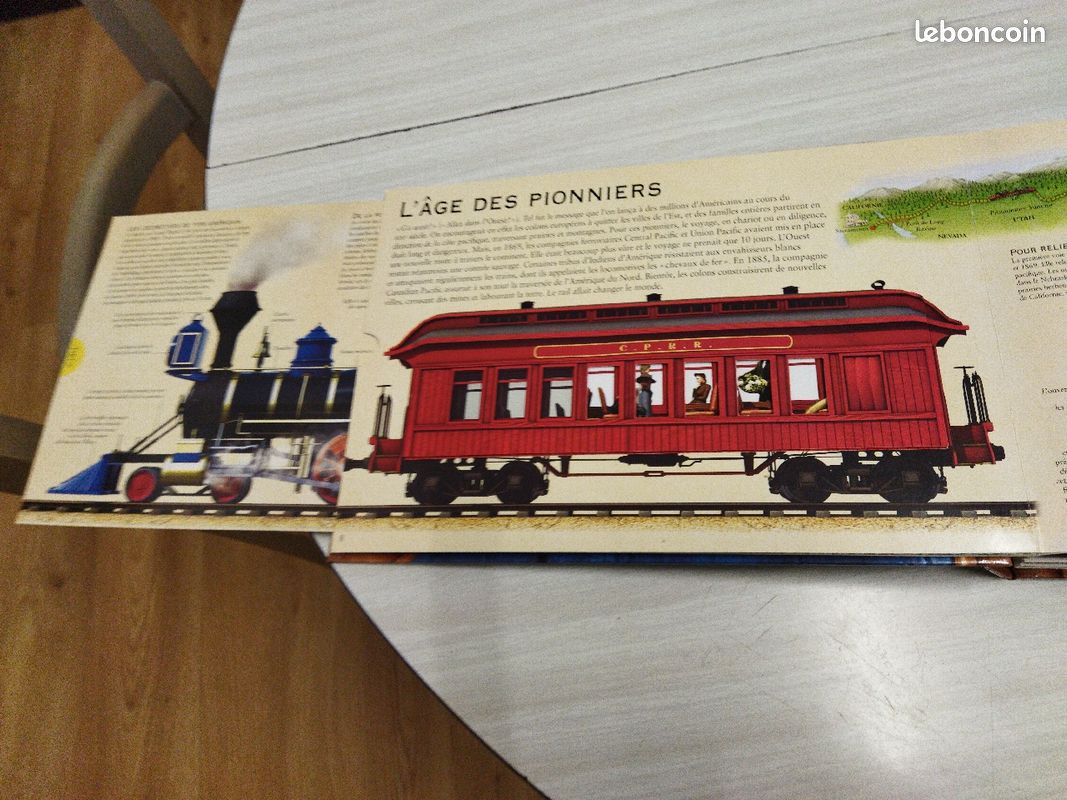 Vds livre : La fabuleuse histoire des Trains (image 3)