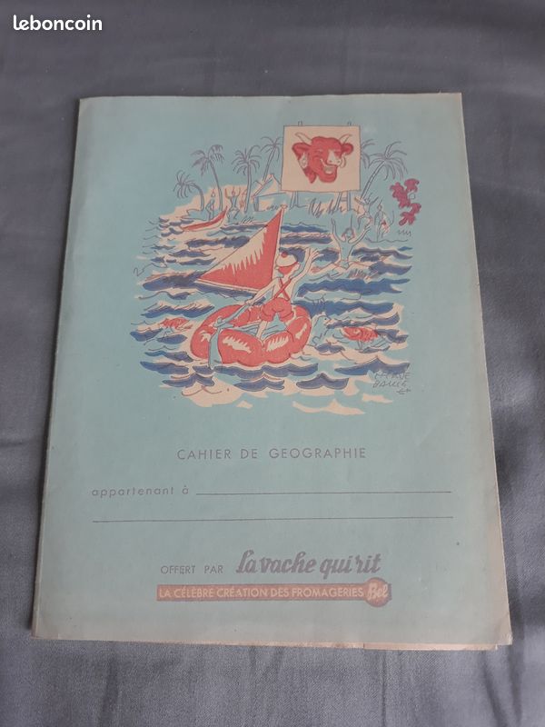 Protége cahier la vache qui rit (image 1)