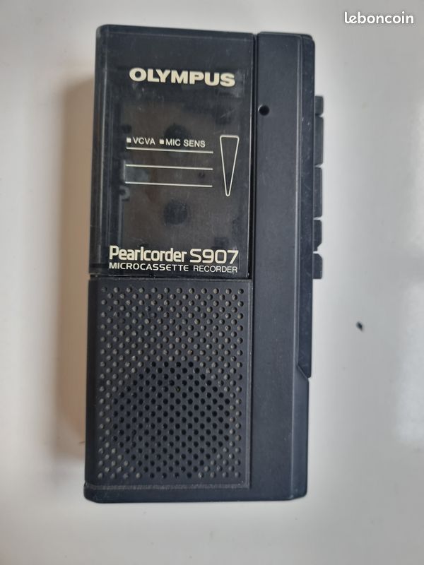 Dictaphone Olympus Pearlrecorder S725 à Micro-cassette - Fonctionne Parfaitement