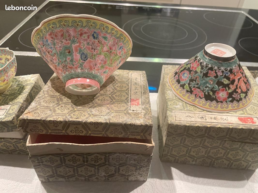 6 bols chinois avec boîte (image 6)
