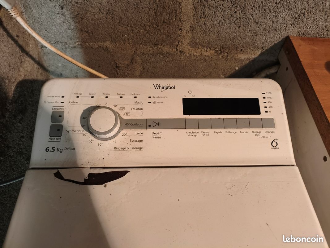 Lave linge Whirlpool (image 2)