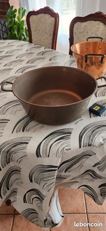 Bassine a confiture en cuivre (image 1)