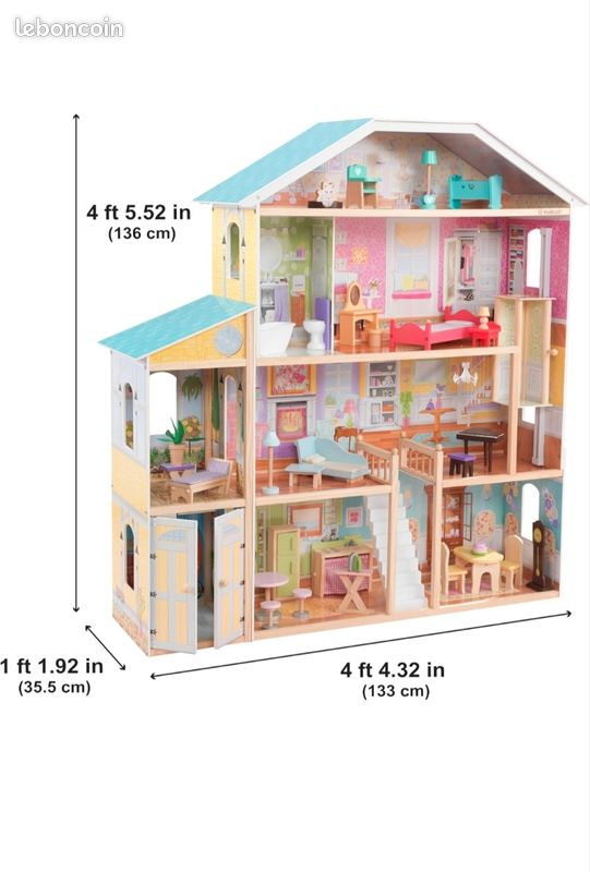 Maison de poupée géante KidKfraft (image 1)