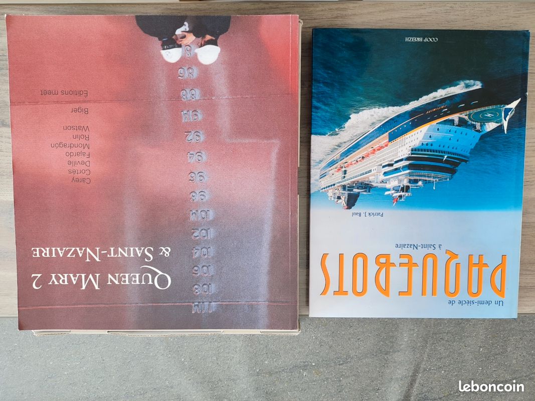 Livres sur le queen Mary et les paquebots (image 1)