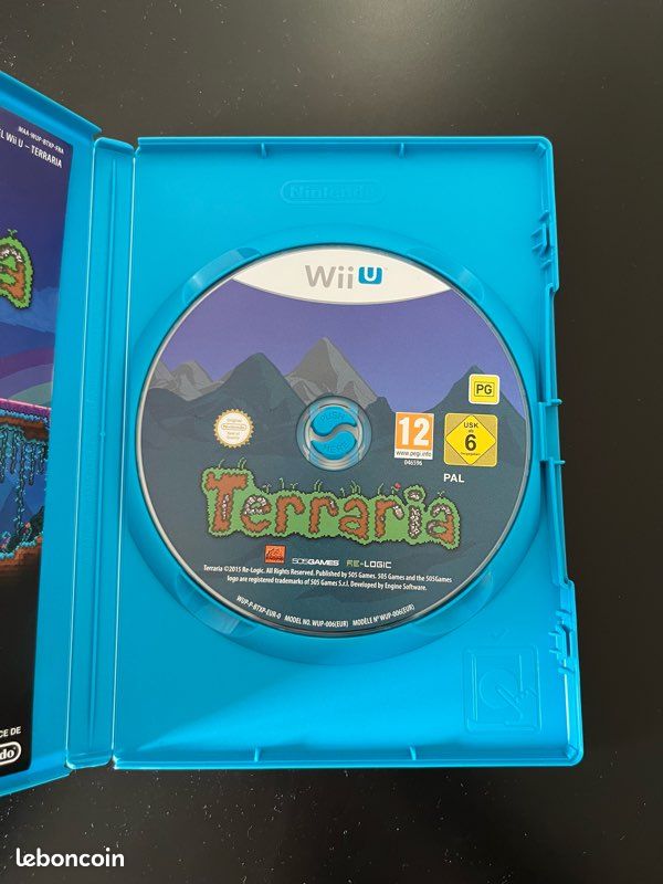 Cover Terraria Wii Terraria Jeu Wii U Jeux Vidéo