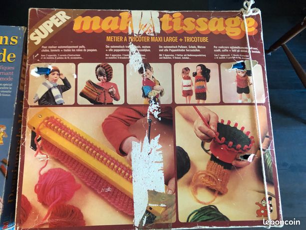 Mako Fétiches - Jeu De Création Textiles Vintage 1974 - Réf 4315 - Neuf En Boîte