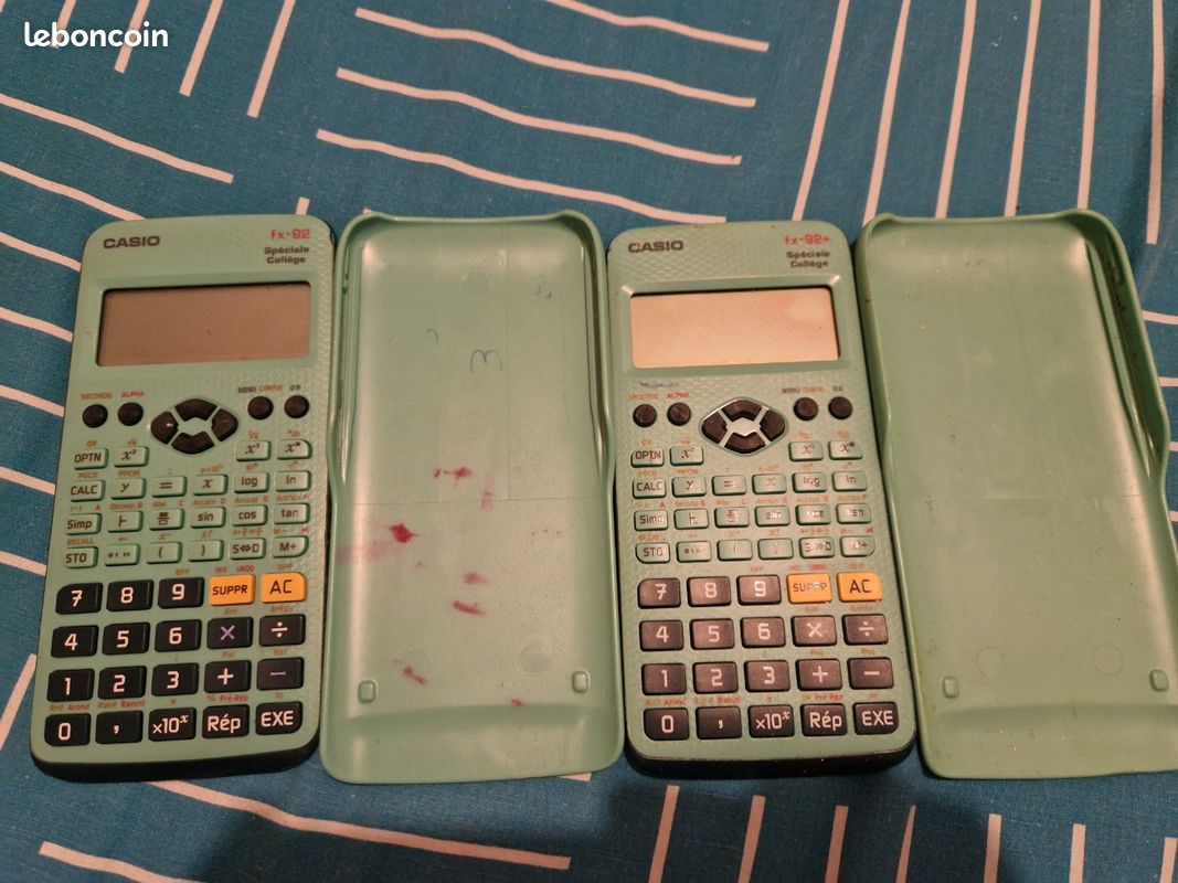 Lot de 2 calculatrice collège (image 1)