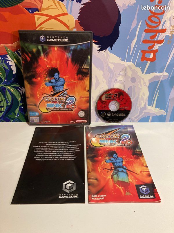 Capcom Gamecube Games Fighting Capcom Vs SNK EO For Game Cube