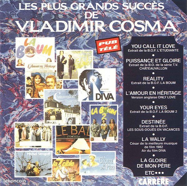 CD Vladimir COSMA Les plus grands succès (C20) (image 1)