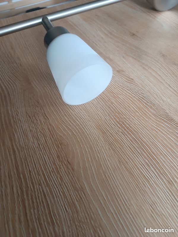 Plafonnier 3 spots nickelé - Ikea TIDIG (image 3)
