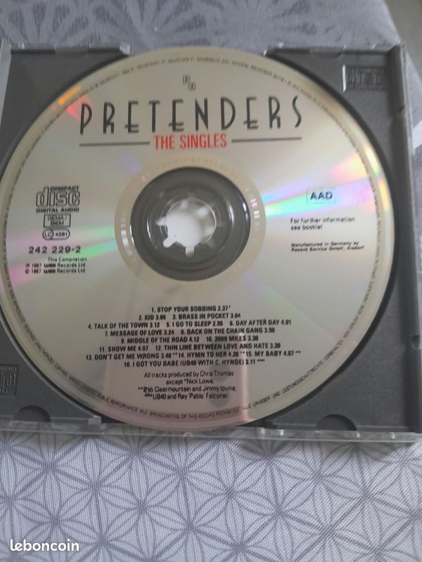 Pretenders CD (image 2)