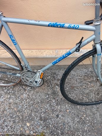 Cadre Vélo De Route Vintage Années 80 - Chromoly, Hauteur 540 Mm, Siège 540 Mm, Bon état, Origine Japon