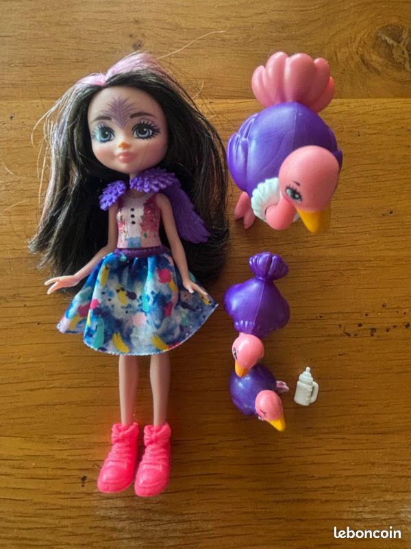 Enchantimals Ofelia Autruche Jeux Jouets