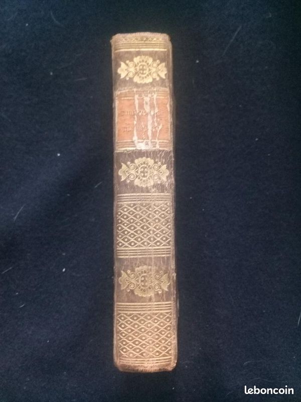 1830 - livre ancien - formulaire de prieres couvent des ursulines religieuses (image 1)