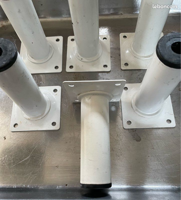 Lot Pied acier pour restauration… (image 6)