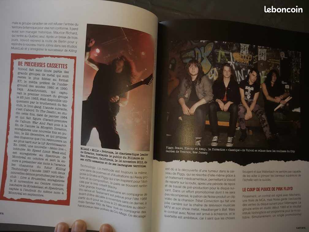 Livre Voivod collection planète métal (image 4)