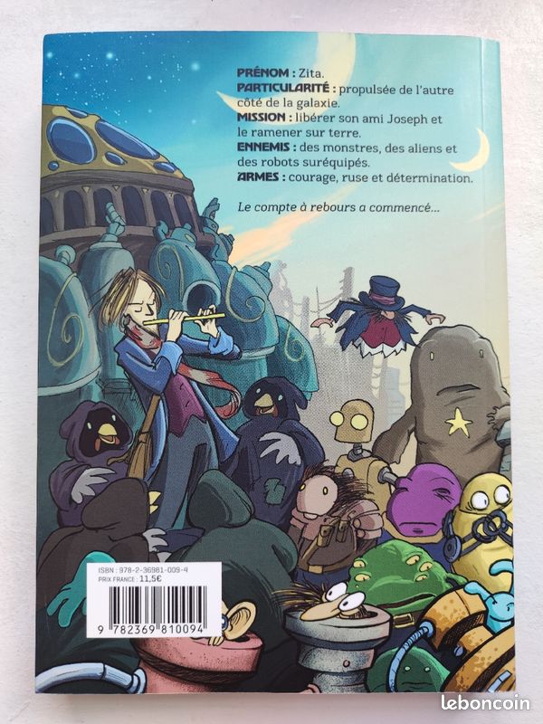 Livre : bande dessinée "Zita, la fille de l'espace", de Ben Hatke (image 3)