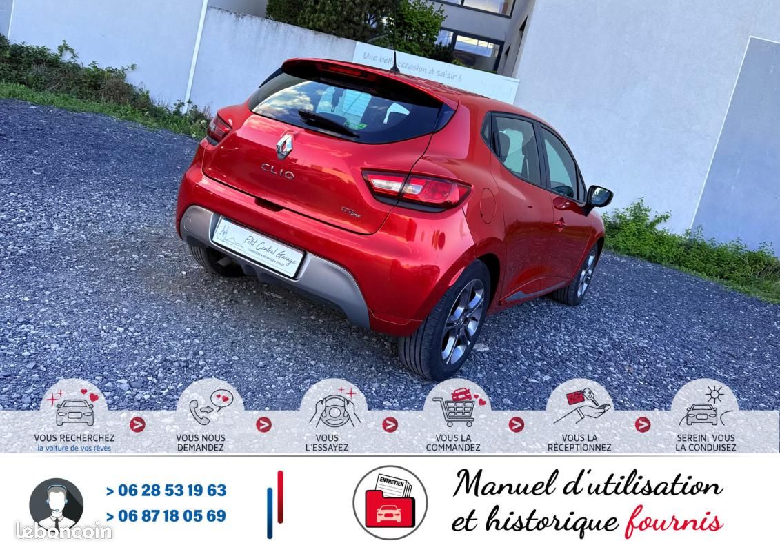 Renault Clio Tce 90cv Gtline Driving Eco2 *Crit'Air 1 *128000Km*Moteur à Chaine*Véhicule Sous Gar... (image 15)