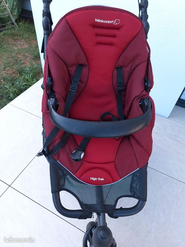 Poussette Trio Bébé Confort High Trek + Nacelle Windoo + Nombreux accessoires – Pack complet (image 6)