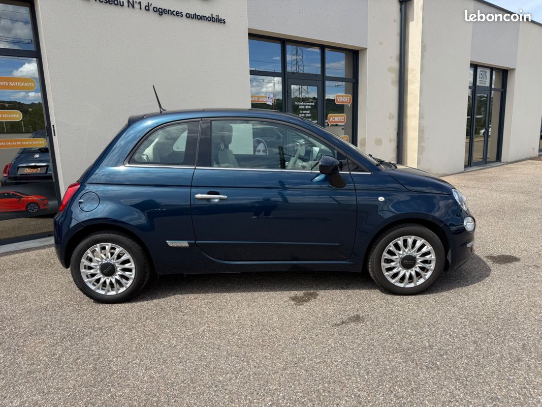 Fiat 500 1.2 70 lounge / distribution neuve / clim / toit panoramique / radars de recule / vitre electrique (image 23)