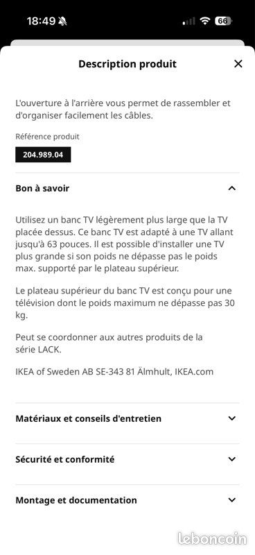 Meuble TV (image 7)