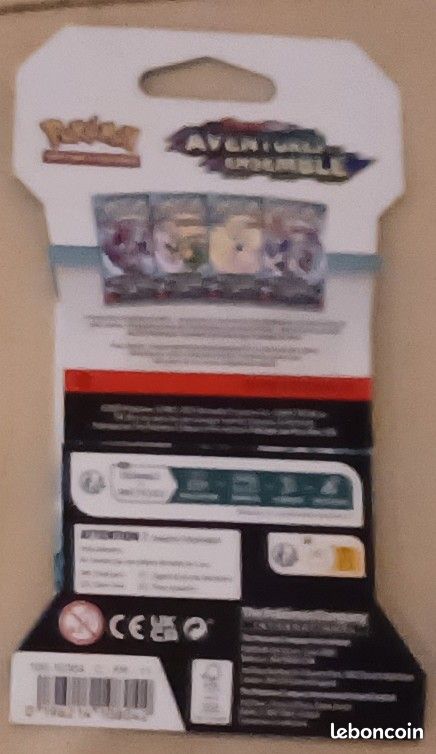 Pokémon Booster aventure ensemble packs de cartes neuf parfaitement scellé (image 9)